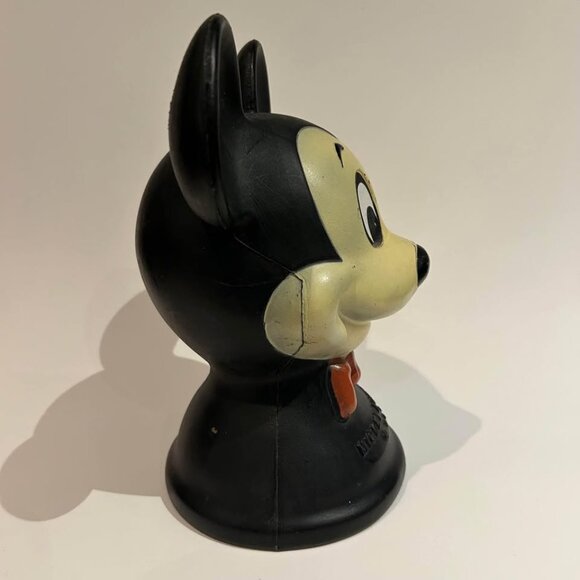 1970s Vintage Disney Mickey Mouse Head Coin Bank - Picture 4 of 8